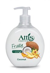Крем-мыло жидкое Attis кокосовая страсть с дозатором 500мл (8)
