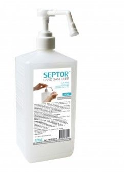 Средство жидкое гигиеническое антибактериальное для кожи рук и тела SEPTOR 950 мл