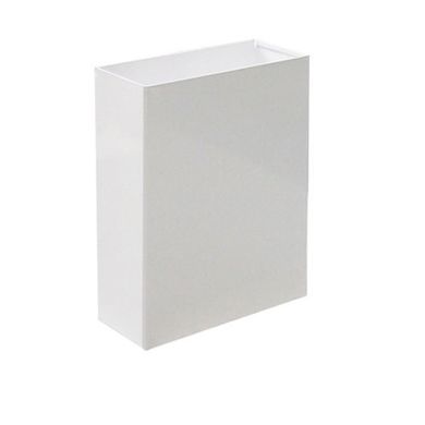 Урна для бумажных полотенец металл белая 16 л S-Line