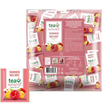 Чай ТМ Tea Moments Летняя мелодия (каркаде) 50 саше в уп