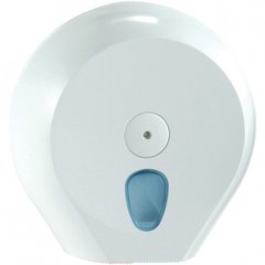 Держатель бумаги туалетной Джамбо пластик белый Plus