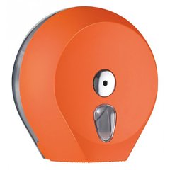 Держатель бумаги туалетной Джамбо пластик оранжевый Colored