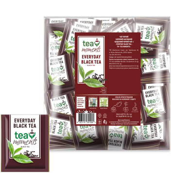 Чай ТМ Tea Moments Ежедневный черный чай 50 саше в уп