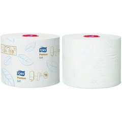 Туалетная бумага Tork Premium Soft 2 слой целлюлозная белая 90 м