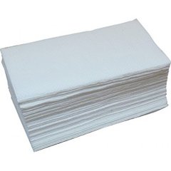 Бумажные полотенца V-V 2слой БЕЛЫЕ 150л 19*22 ECO (20)