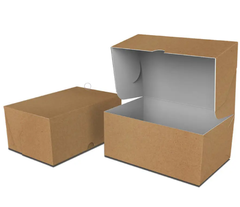 Коробка бумажная КРАФТ 200 x 100 x 50 100 шт в уп