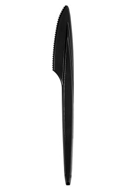 Нож черный PREMIUM 18 см 100 шт в уп.