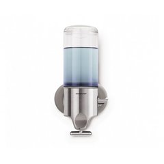 Дозатор мыла жидкого нержавеющий / пластик прозрачный 0,444 л. WallMount