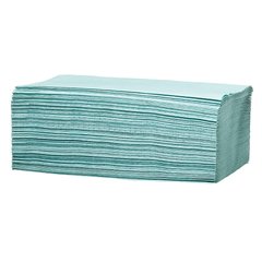 Бумажные полотенца V-V зеленые  150 л